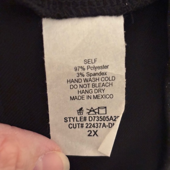 Black Sparkle Long Sleeve Dress – Above Knee Party Cocktail Dress - Picture 4 of 5